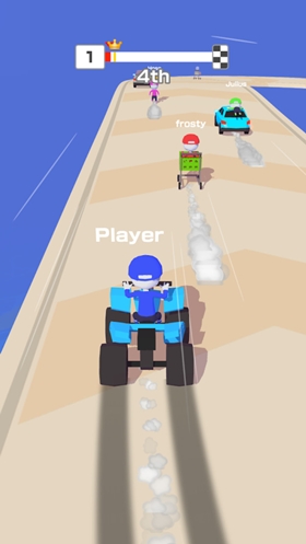 卡通赛车竞技场游戏