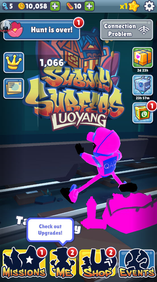 地铁跑酷洛阳QAQ 地铁跑酷洛阳QAQ