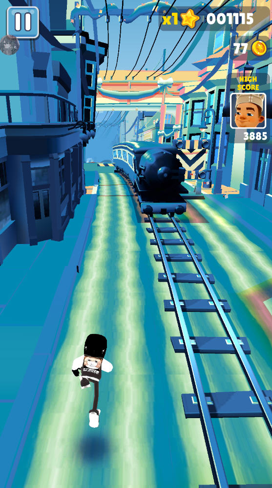 地铁跑酷火枭QAQ公益版本游戏 地铁跑酷火枭QAQ公益版本游戏