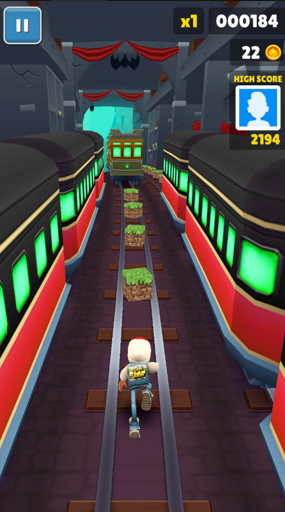 地铁跑酷草方块金币版本