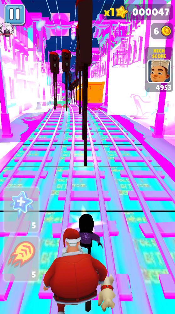 地铁跑酷路灯金币版本