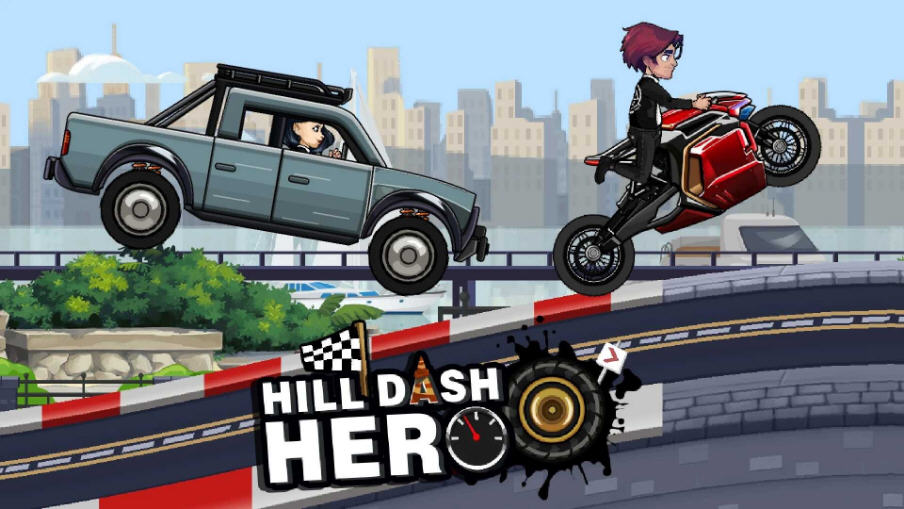 登山赛车英雄中文版游戏(hill dash hero)
