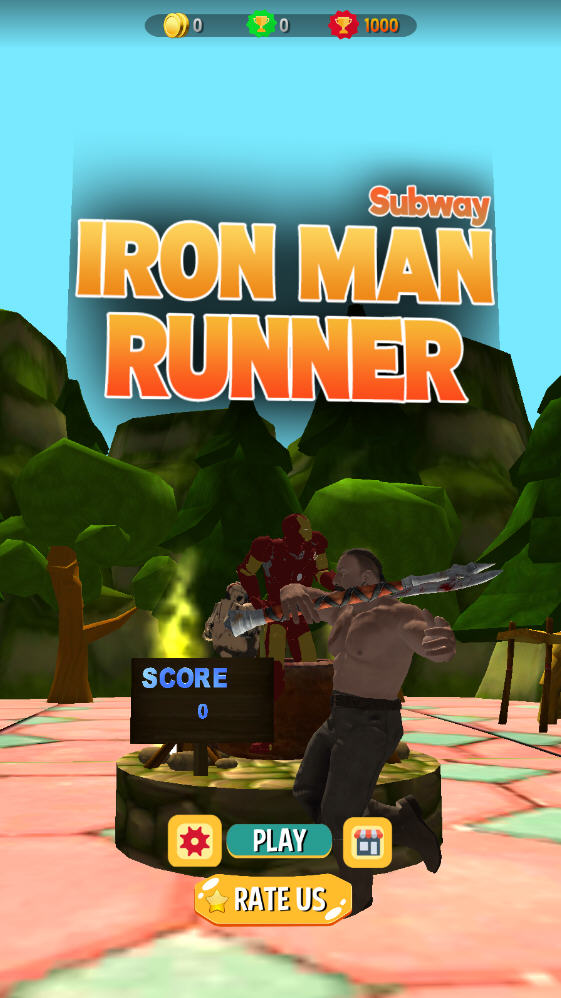 钢铁侠地铁跑酷游戏官方版