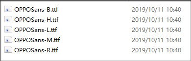 opposans b字体下载安装