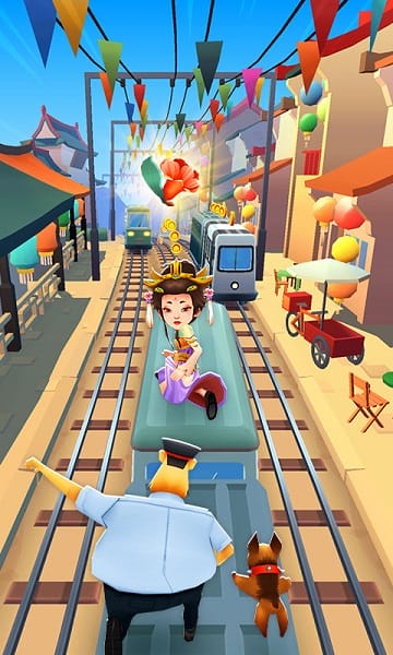 地铁跑酷乐逗游戏