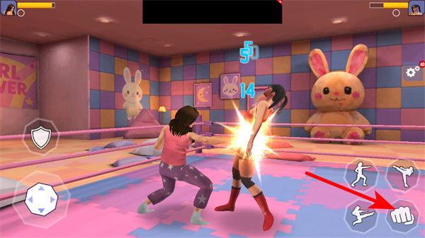 坏女孩摔跤模拟器中文版下载