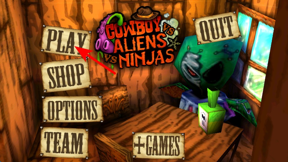 牛仔大战外星人无敌版下载