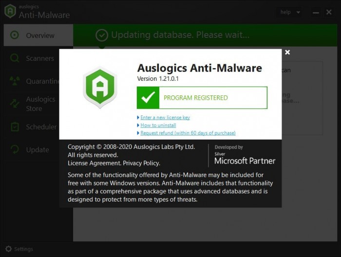 Auslogics Anti-Malware 1.21(图2)