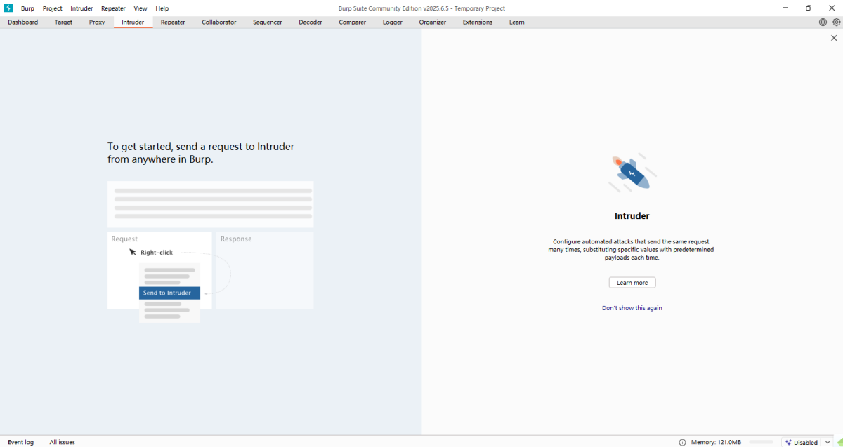 Burp Suite Community Edition