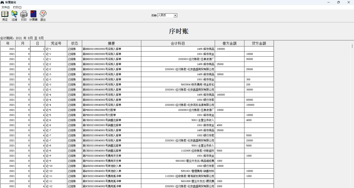 E8财务管理软件增强版