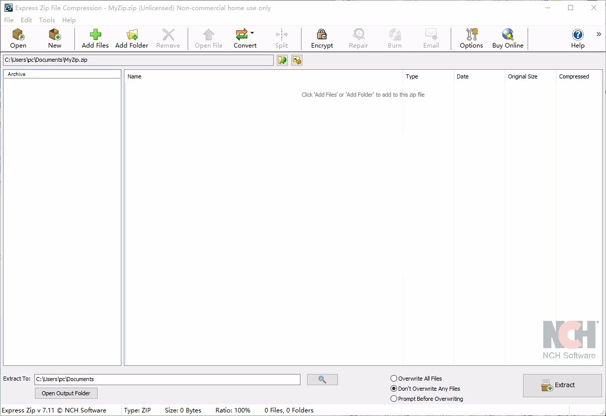 Express Zip File Compression 7.11(图2)