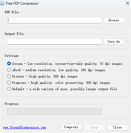 Free PDF Compressor