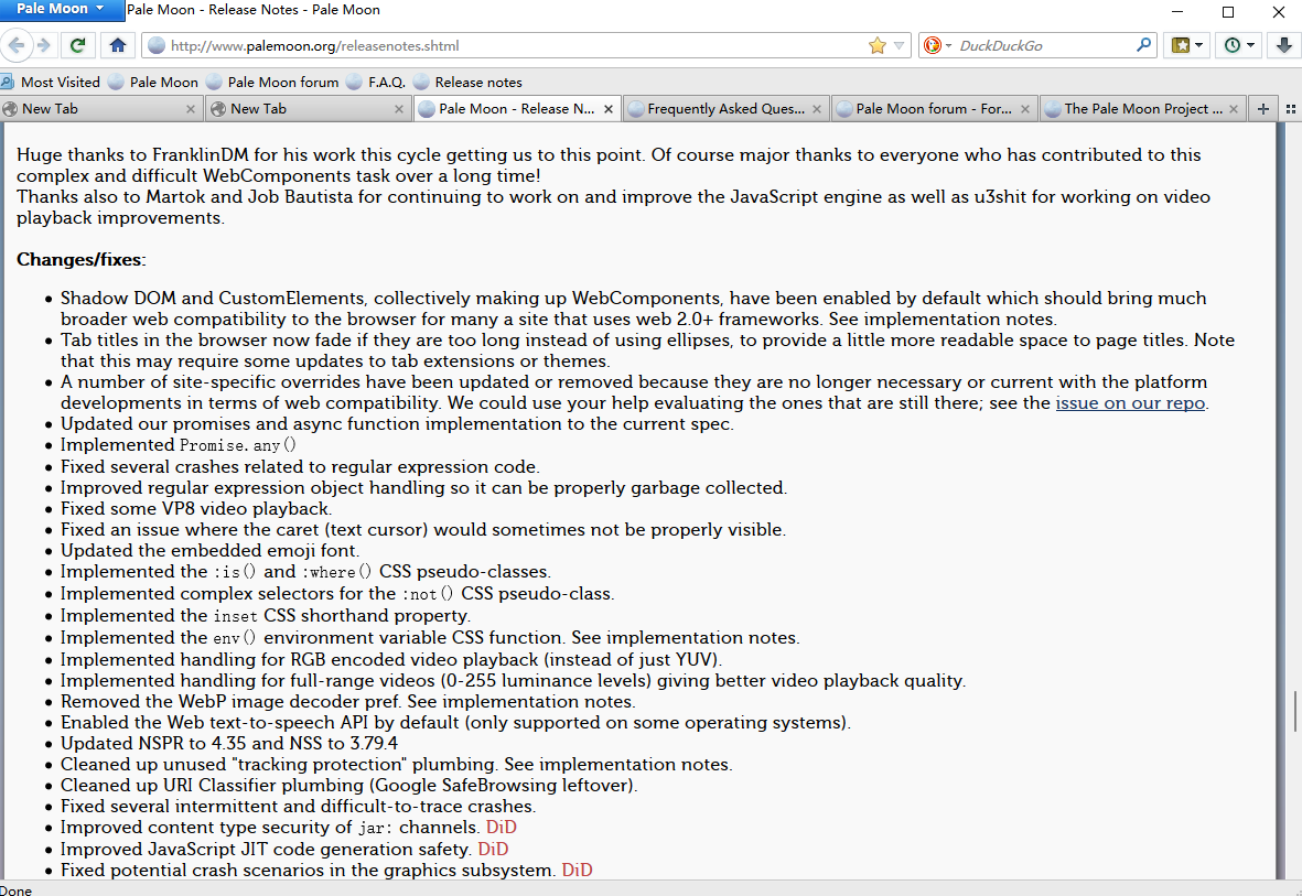 Pale Moon 33.0.0 Pale Moon
