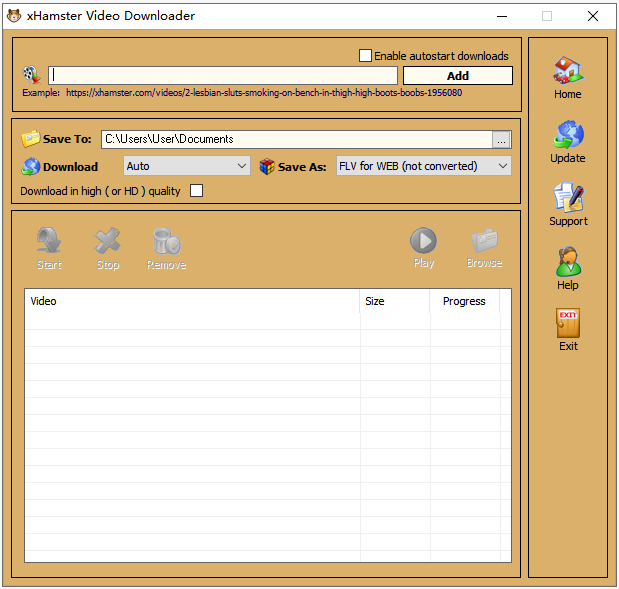 xHamster Video Downloader