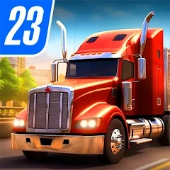 卡车模拟欧洲驾驶23官方版(Truck Simulator Euro Driving 23)