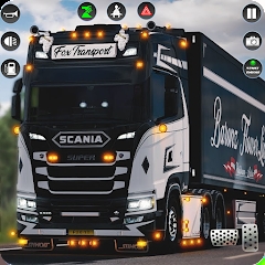 欧洲重型卡车模拟器3D最新版(Euro Cargo Truck Simulator 3D)