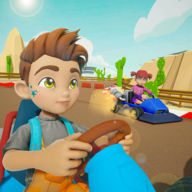 沙丘越野车手游最新版(Kart Racing Toon Racers)