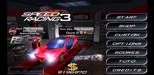 Speed Racing Ultimate 3 Free终极极速赛车3无限金币版
