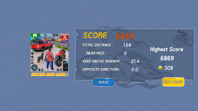 Xtreme BMX Traffic Tour Racing手游