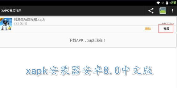 xapk安装器安卓8.0中文版