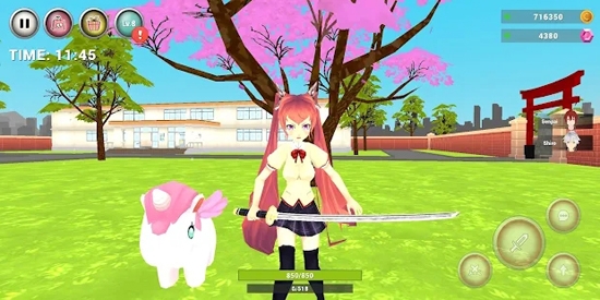 动漫高中模拟器官方版(Anime High School Simulator)
