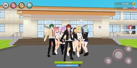 动漫高中模拟器官方版(Anime High School Simulator)