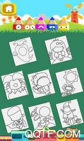 宝宝益智填色涂色书最新版