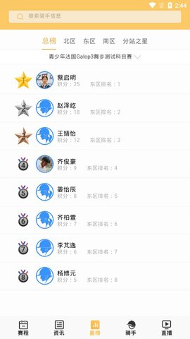 未来之星马术比赛