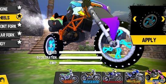 极限摩托4解锁所有摩托配件版