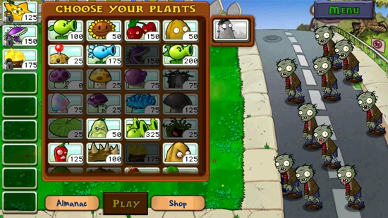 植物大战僵尸free汉化版0阳光无冷却(全通关存档)