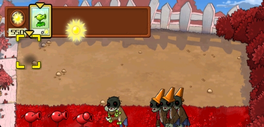 植物大战僵尸血红零阳光无冷却版