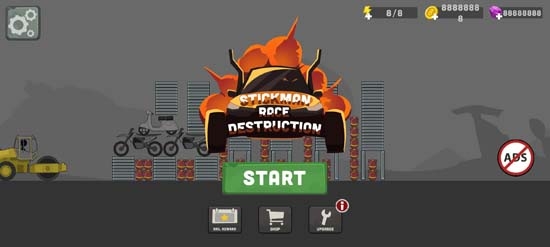 火柴人竞速毁灭无限金币钻石版