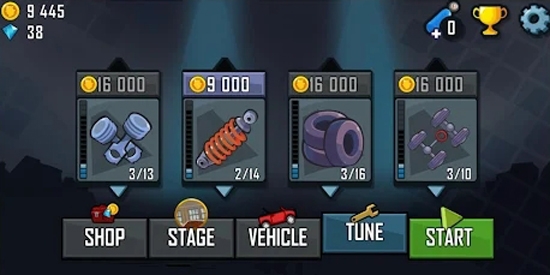 登山赛车最新版本(Hill Climb Racing)