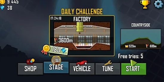 登山赛车最新版本(Hill Climb Racing)