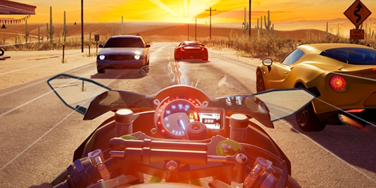 真实公路摩托锦标赛国际服(Speed Moto Dash)