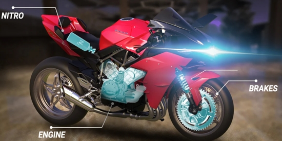 真实公路摩托锦标赛国际服(Speed Moto Dash)