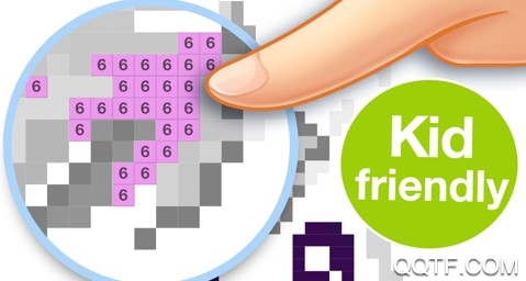 着色游戏的孩子像素点IOS端手游