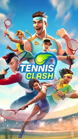 网球传奇多人游戏最新版(Tennis Clash) 网球传奇多人游戏最新版(Tennis Clash)