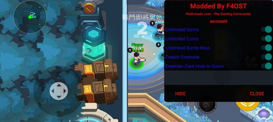 英雄突击大逃杀内置修改器