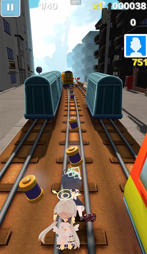 蔚蓝跑酷游戏手机版