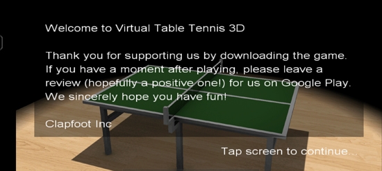 虚拟乒乓球最新版(Virtual Table Tennis 3D) 虚拟乒乓球最新版(Virtual Table Tennis 3D)