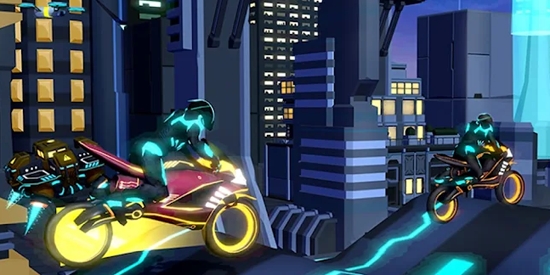 赛博摩托竞赛最新版(Super Hero Racing) 赛博摩托竞赛最新版(Super Hero Racing)