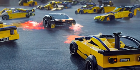 迷你积木车大碰撞官方版