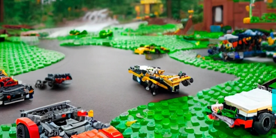 迷你积木车大碰撞官方版