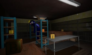 逃脱蓝色彩虹朋友游戏