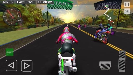 阻力改装摩托车游戏