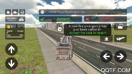 飞行消防车无限金币版 飞行消防车无限金币版