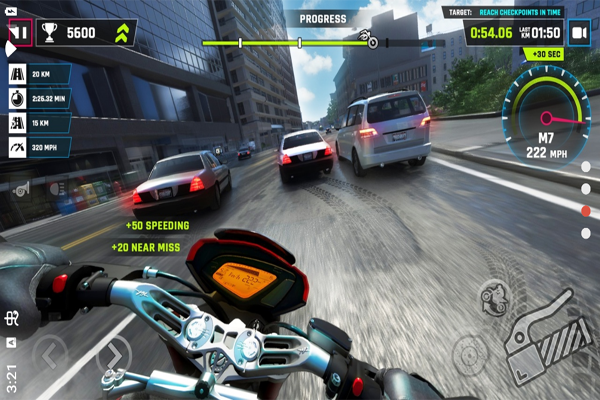 高速摩托模拟器手游(Highway Traffic Bike Simulator) 高速摩托模拟器手游(Highway Traffic Bike Simulator)