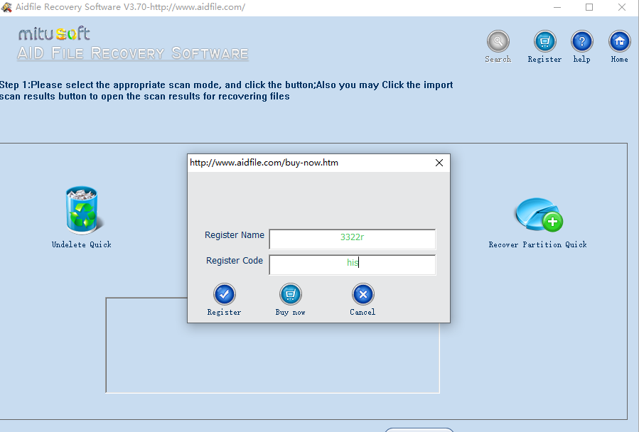 Aidfile Recovery Software(数据恢复软件)免费版 v3.7.7.5