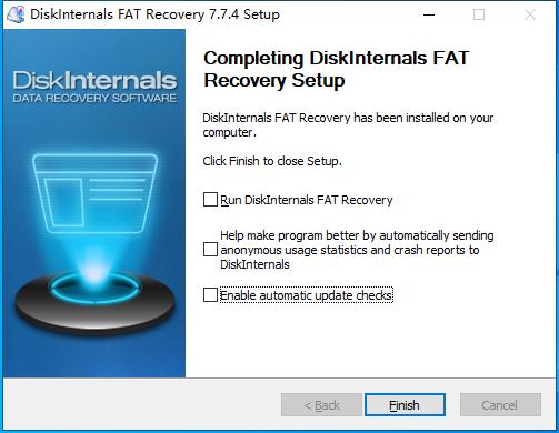 DiskInternals FAT Recovery v7.7.4